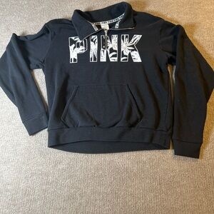 Victoria's Secret PINK Black Sweatshirt 1522
